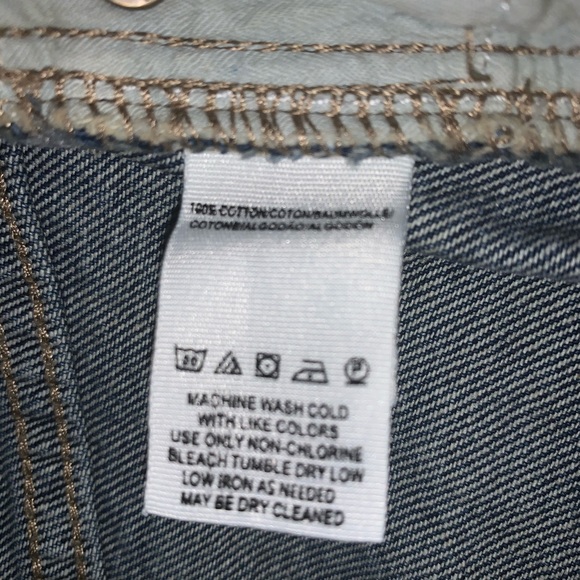 We the Free Denim mini skirt - Picture 4 of 5